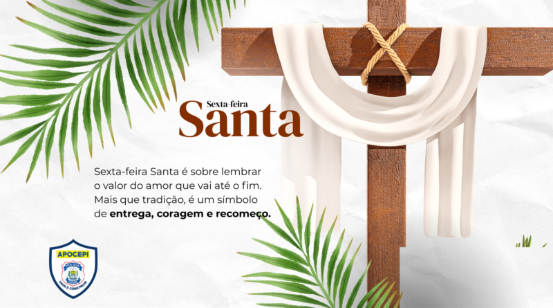 Sexta-feira Santa: momento de reflexão e fé Sexta-feira Santa: momento de reflexão e fé