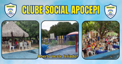 Clube da Apocepi aberto neste feriado Clube da Apocepi aberto neste feriado