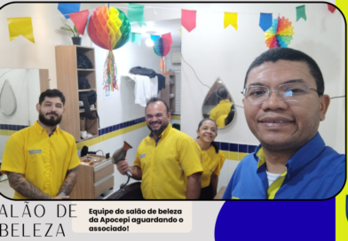 O Salão de Beleza da APOCEPI está aguardando os associados! O Salão de Beleza da APOCEPI está aguardando os associados!