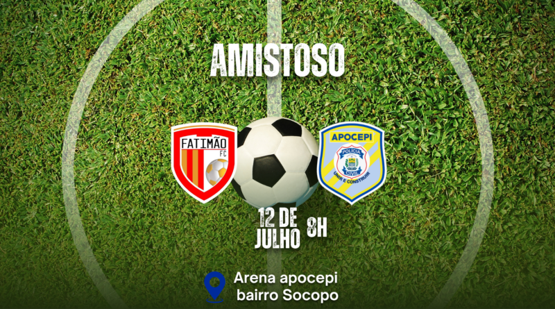 Domingo tem amistoso! Domingo tem amistoso!