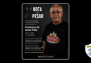 Nota de pesar! Nota de pesar!