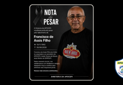 Nota de pesar! Nota de pesar!