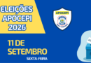 Eleições da APOCEPI acontecem nesta sexta-feira, 11 de setembro