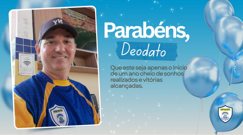 FELIZ ANIVERSÁRIO, DEODATO! FELIZ ANIVERSÁRIO, DEODATO!