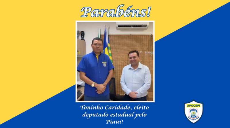 Parabéns, Toninho Caridade! Parabéns, Toninho Caridade!