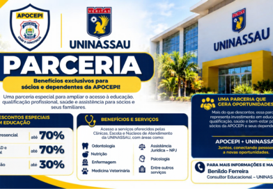Parceria APOCEPI + UNINASSAU Parceria APOCEPI + UNINASSAU