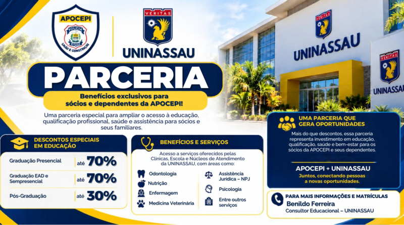Parceria APOCEPI + UNINASSAU Parceria APOCEPI + UNINASSAU